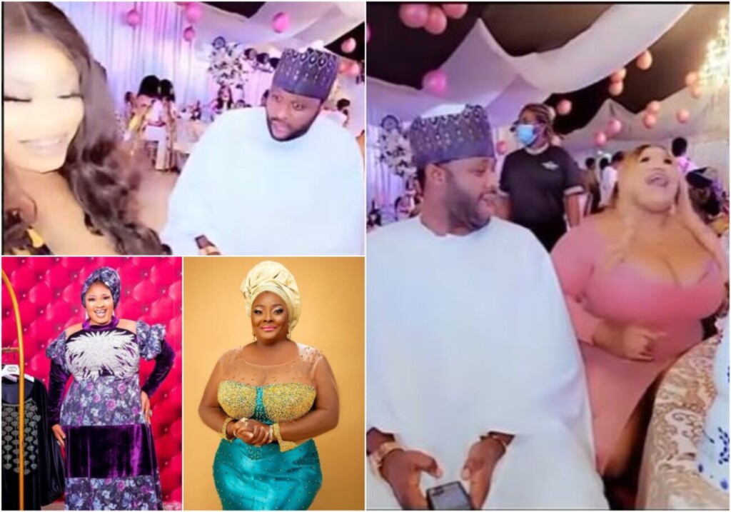 Nollywood Celebrities react as ladies ‘suffocate’ Femi Adebayo with their b00bs at Sotayo’s birthday party