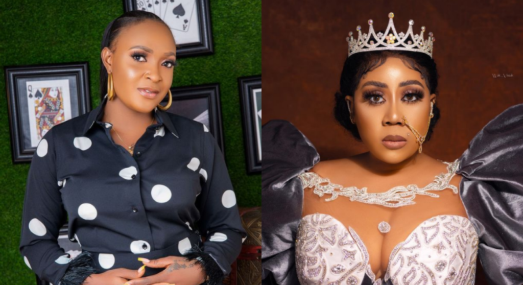 Actress Moyo Lawal get criticized for celebrating alleged house thief, Blessing Okoro