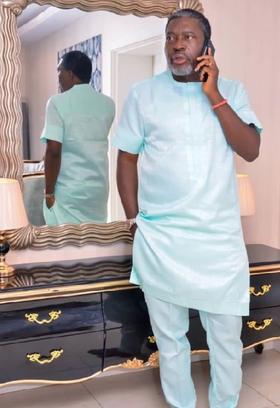 Nigerian Celebrities React As Kanayo O Kanayo Shows Off His Interior And Exterior New Mansion In Imo State (Video)