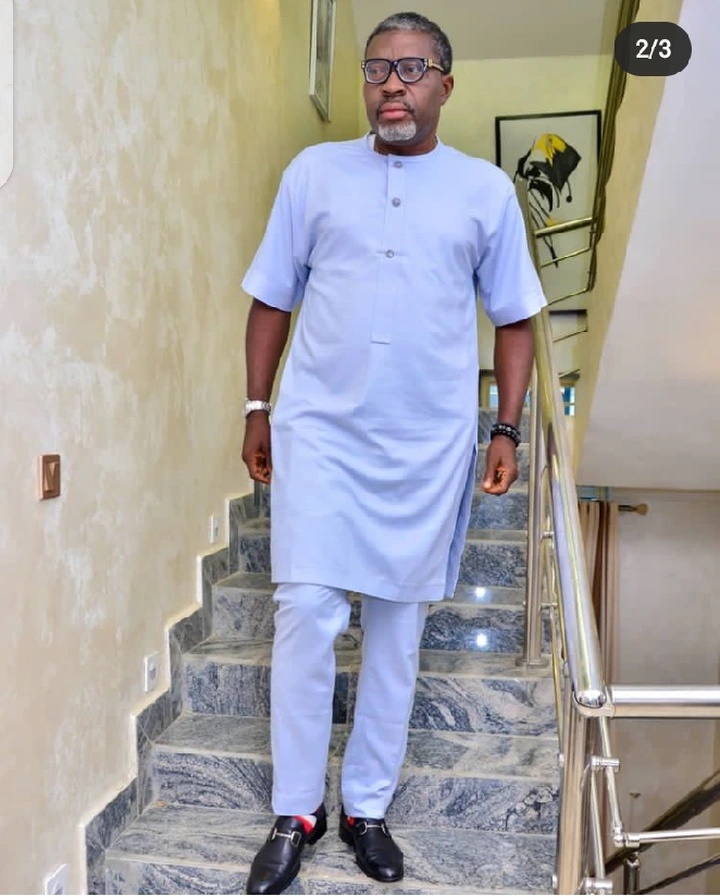 Nigerian Celebrities React As Kanayo O Kanayo Shows Off His Interior And Exterior New Mansion In Imo State (Video)