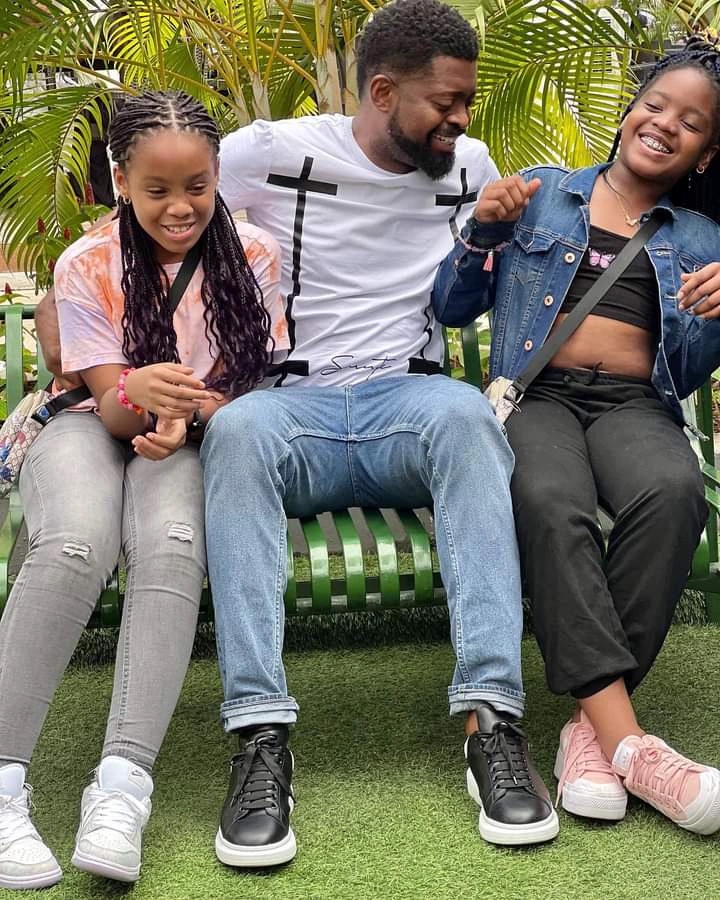 Fans React As Basketmouth Shares lovely New Photos With His Children