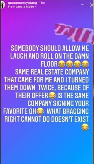 ‘She’s pained’ Fans react as BBNaija’s Queen drag Real Estate Company that signed Maria