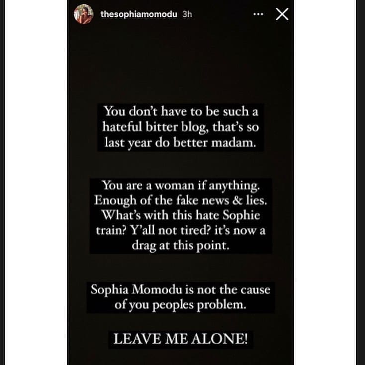 Nigerians show support for Sophia Momodu after six years of trolling her