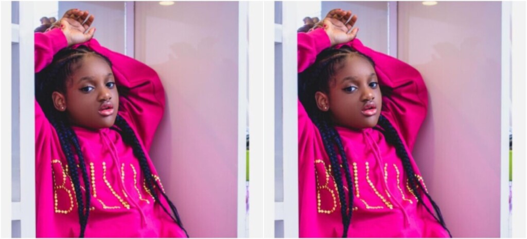 “8 years old with wisdom of a 19 year old” Annie Idibia brags, celebrates second daughter’s birthday