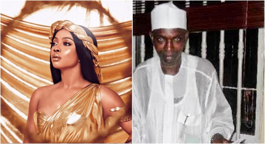 Toke Makinwa denrumors of dating businessman Aliyu Abubakar