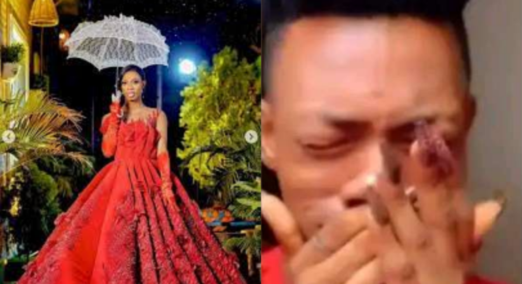 How James Brown was kicked out of Papaya X’s birthday party despite rocking a ‘5 million naira’ gown