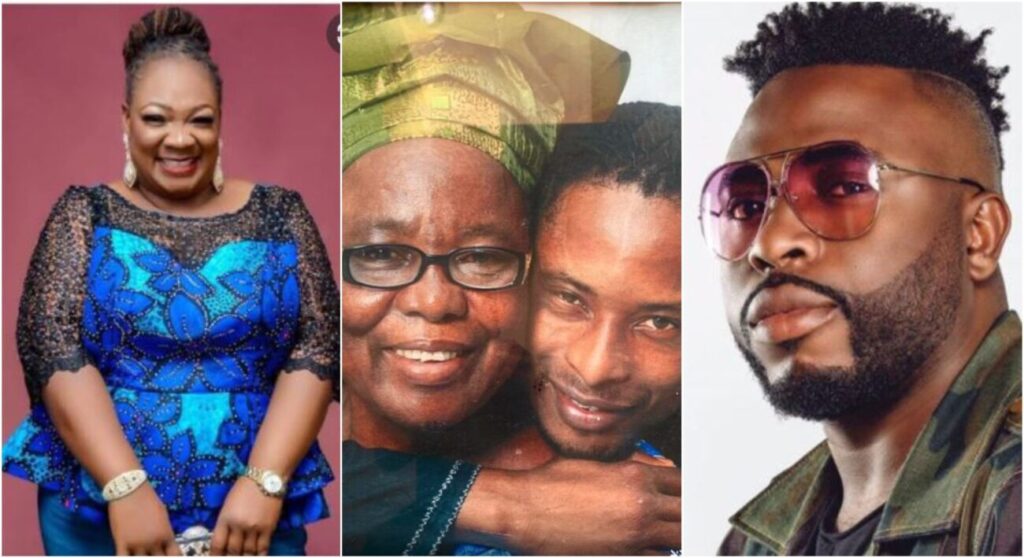 Nigerian celebrities react as Singer Faze loses mom a year after his twin sister’s death