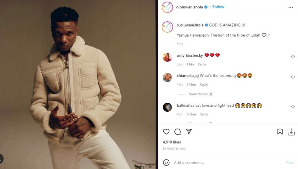 ‘Baba has sent her big money’ Fans react as Wizkid’s first baby mama, Shola Ogudu, celebrates him