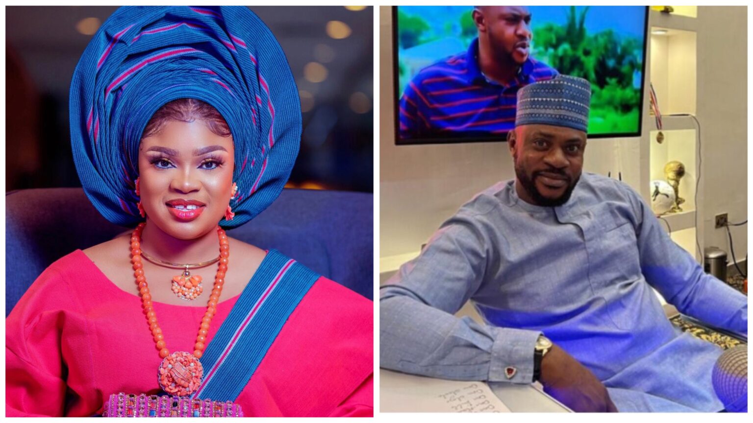 “Officially make Eniola Ajao your wife” Odunlade Adekola’s fans counsel him on her birthday