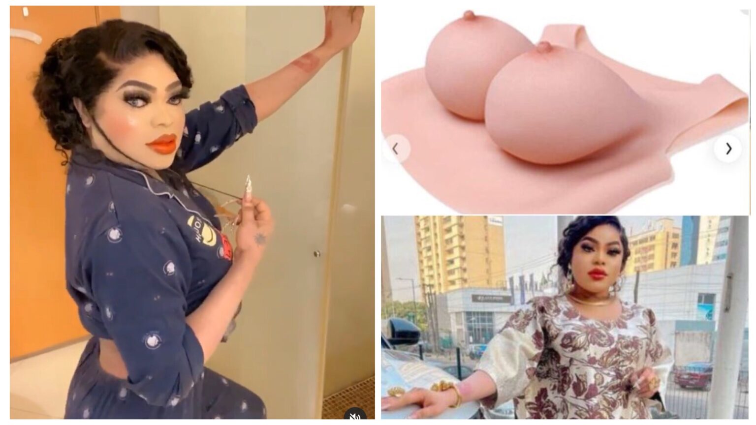 Bobrisky finally confesses to using fake silicone, plans to undergo breast implant and other surgeries