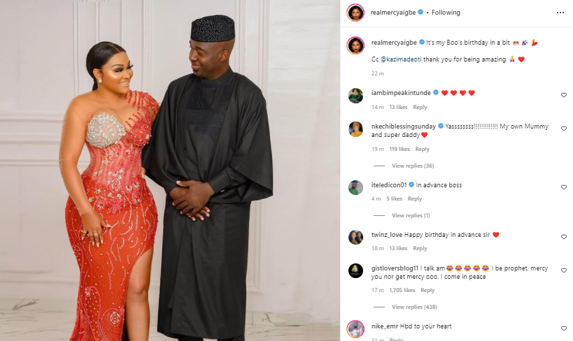 Family photos of Mercy Aigbe’s new husband leaks online