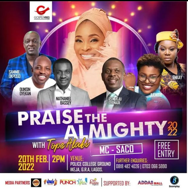 Singer Sammie Okposo to still perform at Tope Alabi’s concert amidst cheating scandal