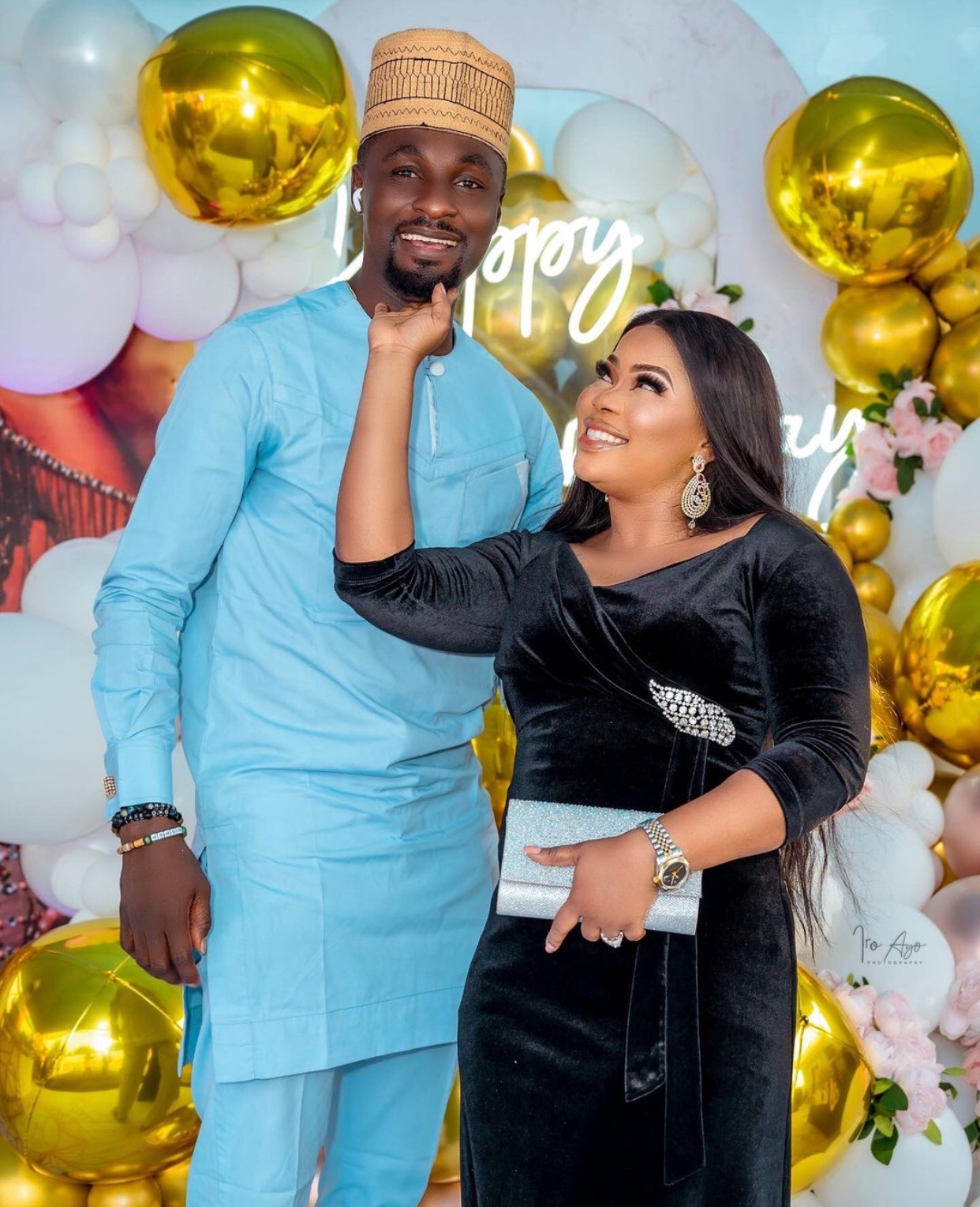 “I feared bullies” Adeniyi Johnson reflects on days he was scared of showing off his wife, Seyi Edun