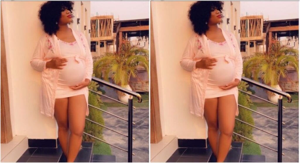 ‘What exactly do you want from this pregnant woman trying to live her life’ Ubi Franklin baby mama Sandra Iheuwa cries out