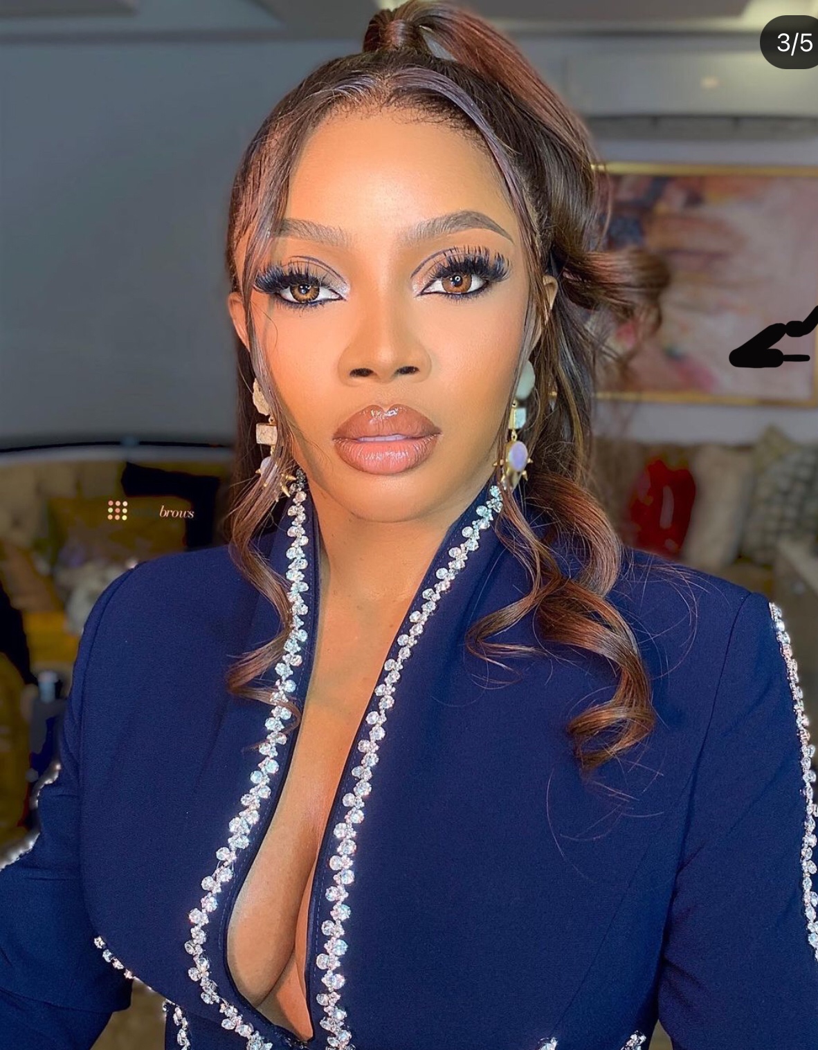 “What I do when I need a man to cuddle”-Toke Makinwa spills