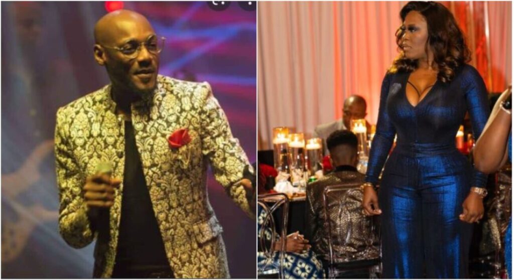 Singer 2face baby mama Pero Adeniyi gets tongue wagging as she puts her curves on public display