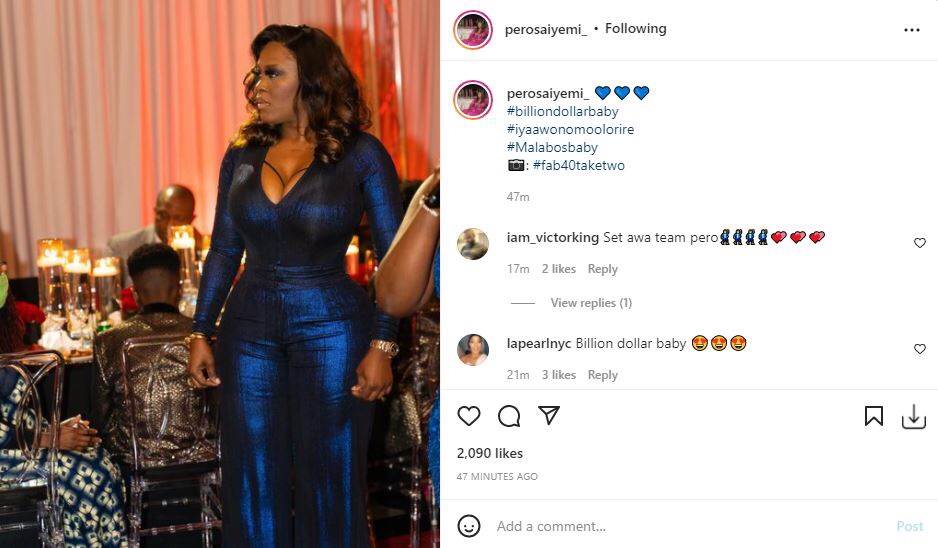 Singer 2face baby mama Pero Adeniyi gets tongue wagging as she puts her curves on public display