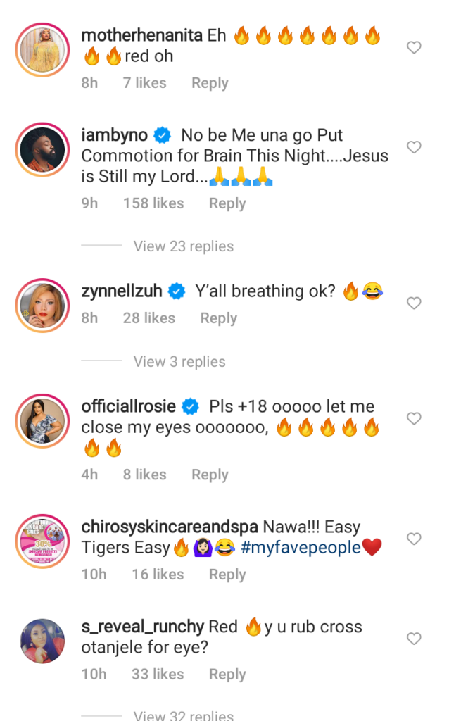 “This is Total Nonsense, Are You Trying to Pepper Your Ex Husband?” – Fans React To R0mantic Video of Actress Redvigor With Bbnaija Cross (Video)