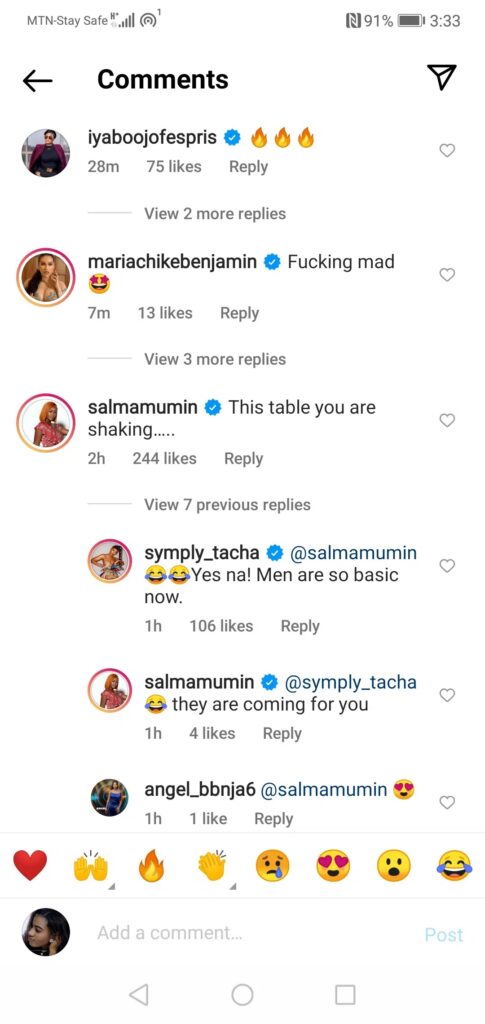 ‘Men are so basic, and some of us are becoming the men, we wanted to marry’ BBNaija’s Tacha spills