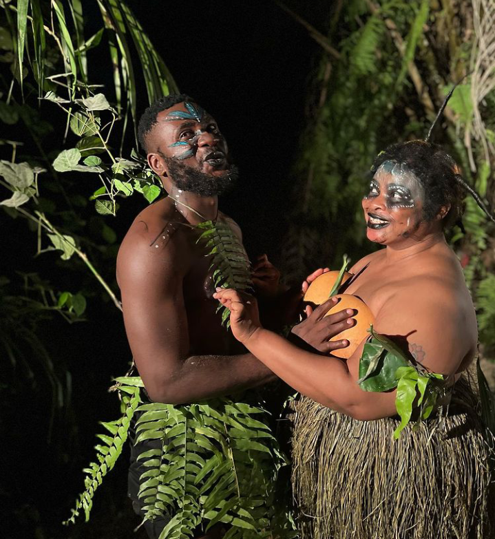 “This one you are Touching her Oranges” – See How Actor Jide Awobona And Dayo Amusa Celebrates Valentine, Shares R0mant!c VIDEO