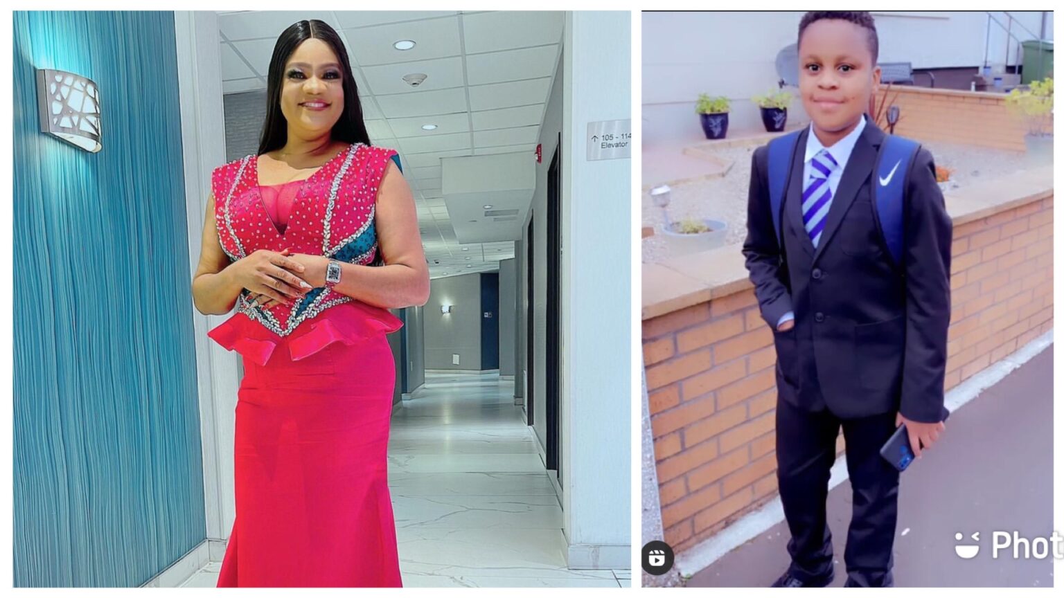 Actress Opeyemi Aiyeola Celebrates her First Son Birthday As He Clock 12 Today (Photos)