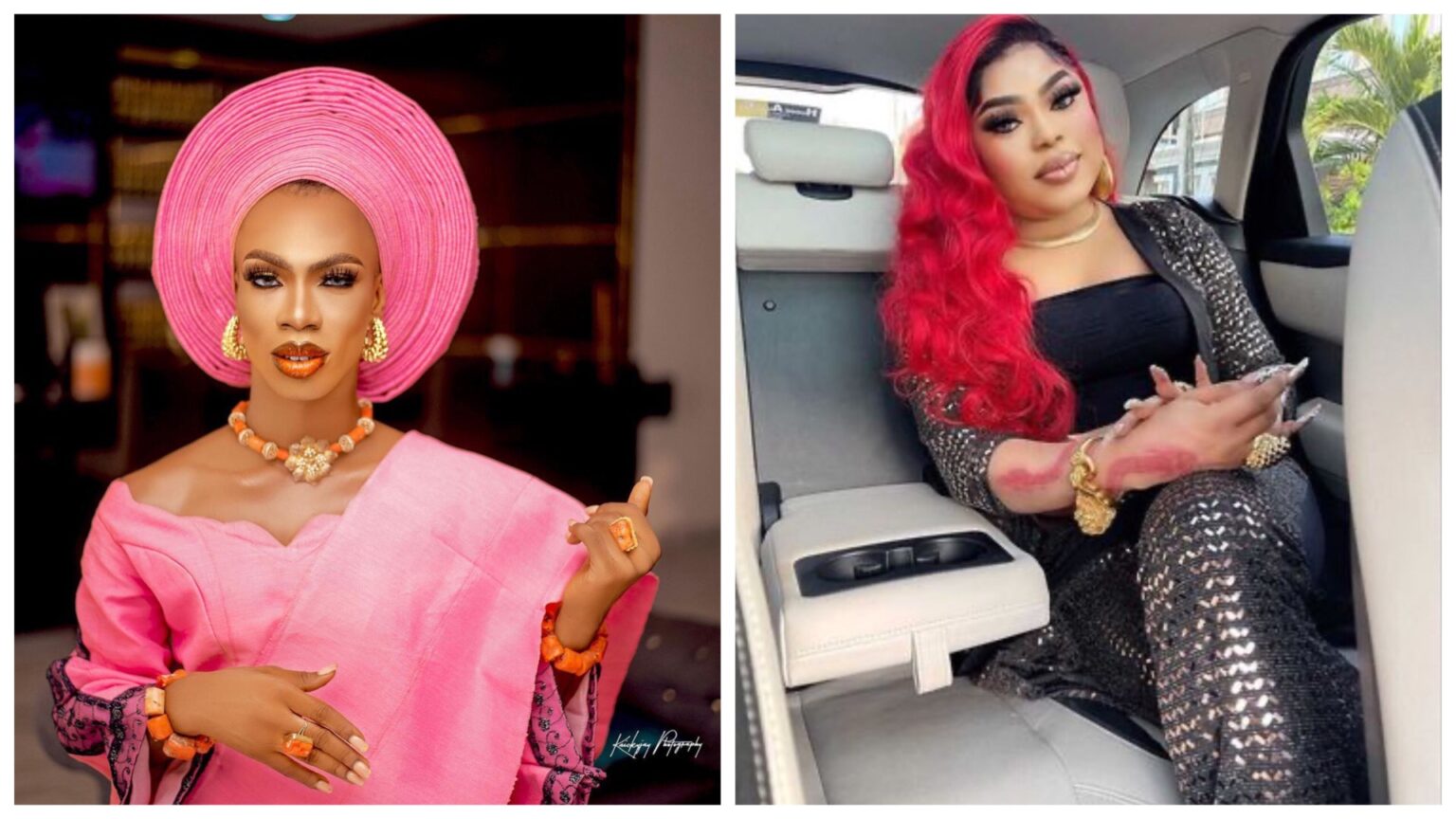 “I am the new Queen”, James Brown replies Bobrisky