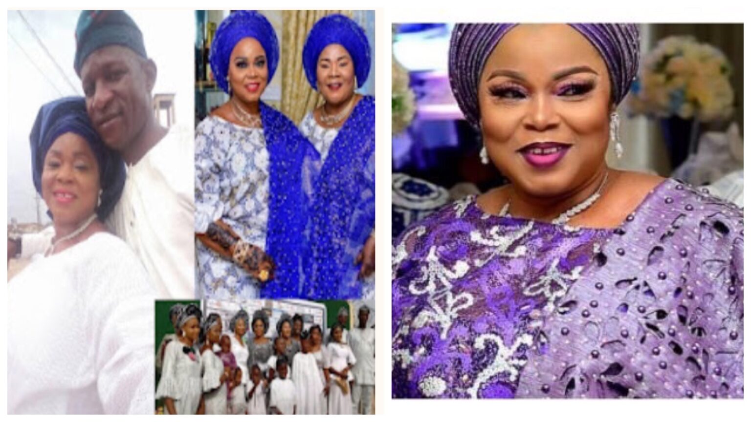 Meet Yoruba Actress Yetunde Wunmi’s Twin Sister, Husband, Children And Other Things You Never Knew About Her