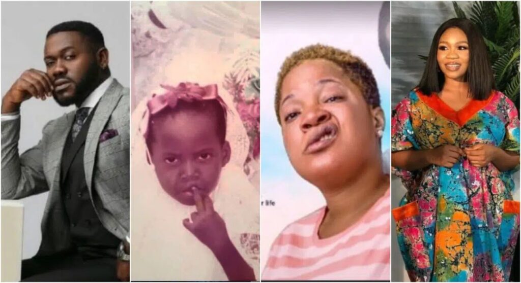 ‘You had rascality on your body for a long time’ Wunmi Toriola, Deyemi Okanlawo, others react to Toyin Abraham’s childhood photo