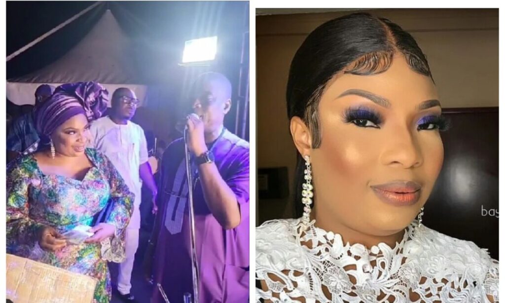 Actress, Laide Bakare Shares Lovely Moments With K1 On Stage As She Reveals Date Of Her Housewarming (Video)