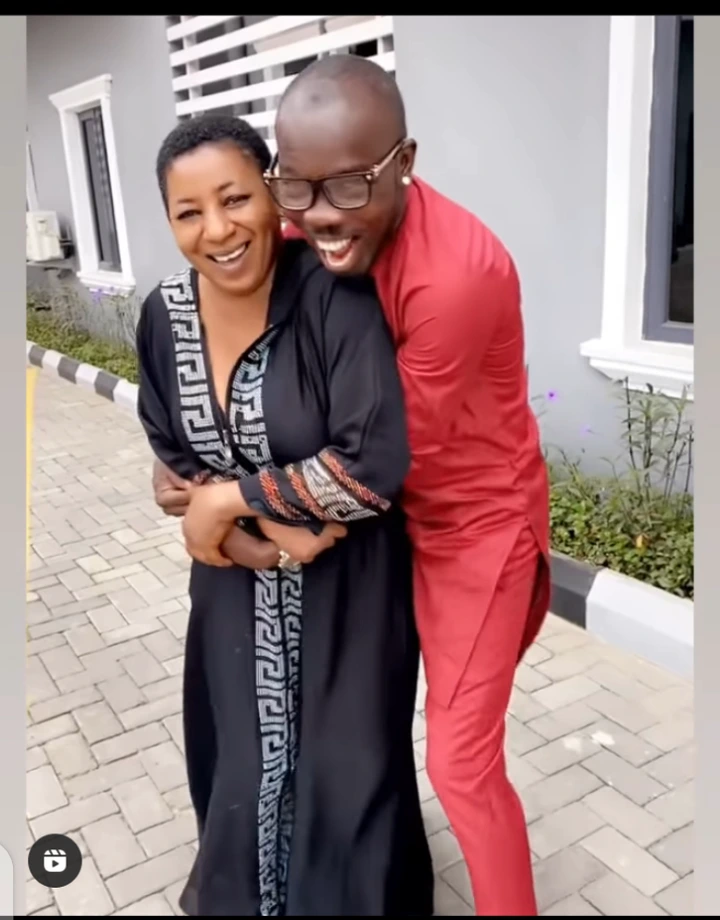 "Na person wife you dey hold like this" Reactions As Ijebu Shares "Lovey Dovey" Video With Mide Martins