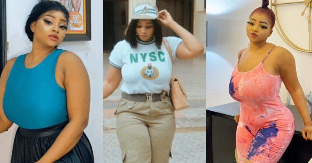 Actress Peju Johnson Says Service Year Is the Longest Year of Her Life As She Poses With NYSC Outfit (Photos)