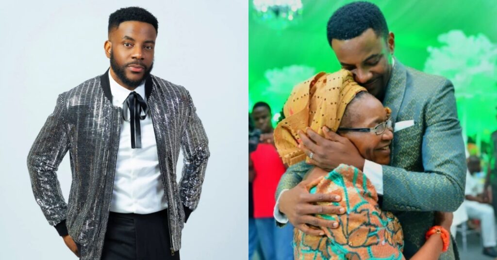 Media Personality, BBNaija Host Ebuka Celebrates His Mother As She Turns 75