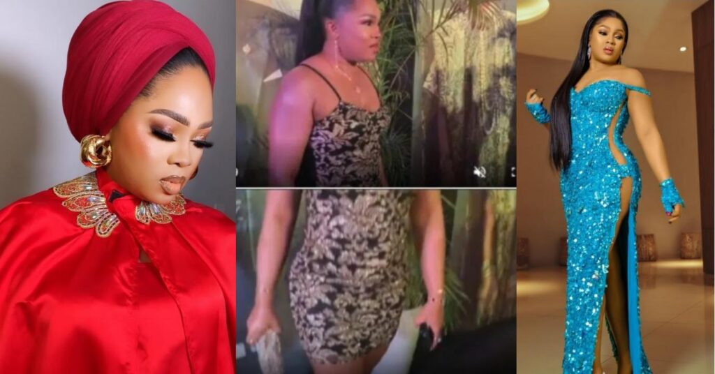 Actress Regina Chukwu storms Lagos event with sultry outfit days after her birthday