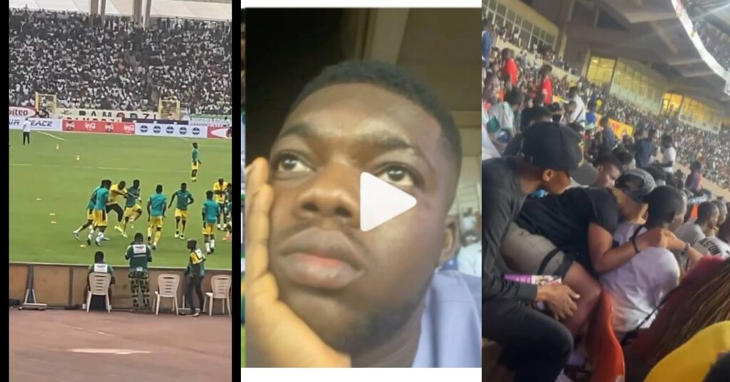 “I Travelled All the Way from Lagos to Abuja To chop Breakfast” – Comedian The Cute Abiola Cries as Ghana Defeats Nigeria (Video)