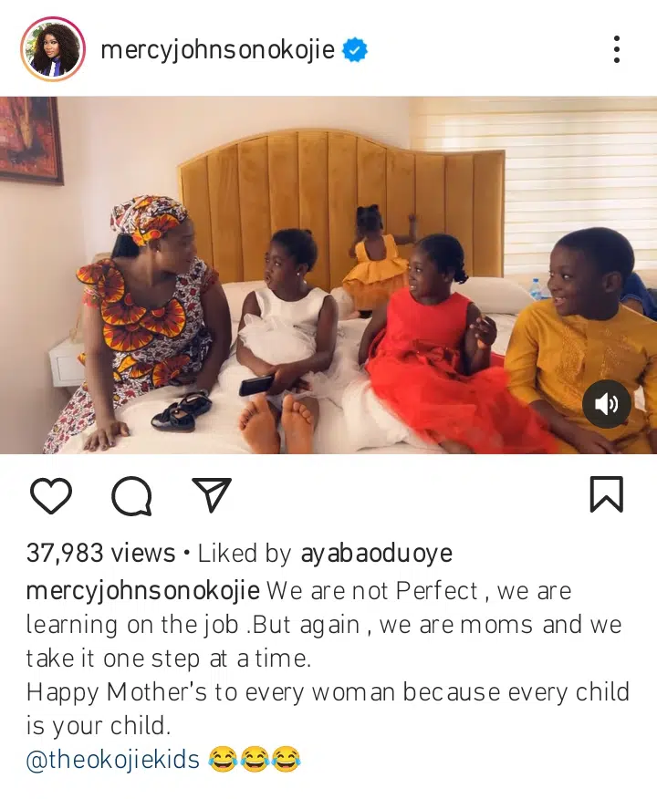 How Funke Akindele, Mercy Johnson Okojie, others celebrated Mother’s Day (video)