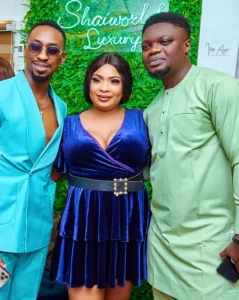 Saga Adeolu, Laide Bakare and others storm Seyi Edun’s store grand opening