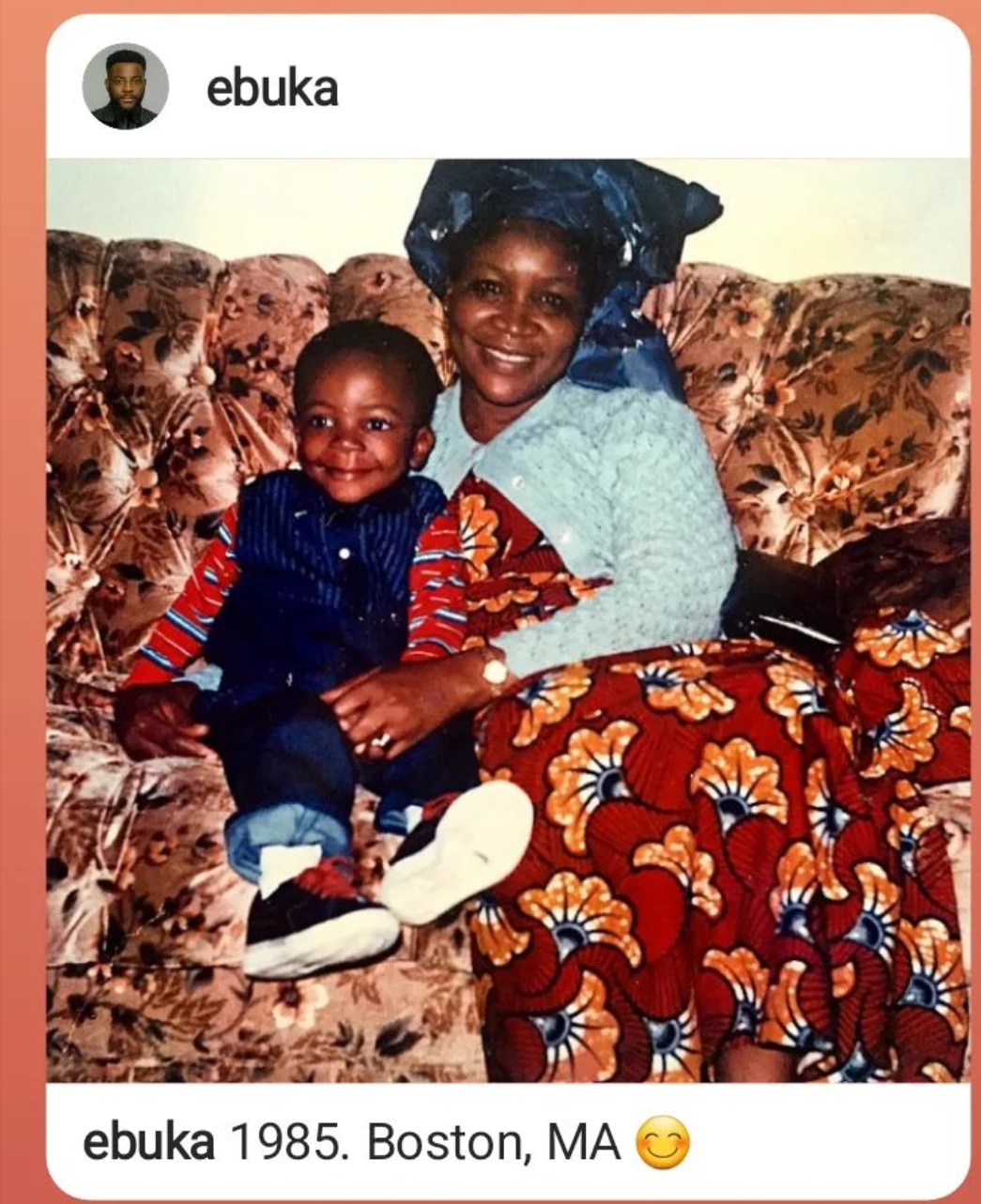 Media Personality, BBNaija Host Ebuka Celebrates His Mother As She Turns 75