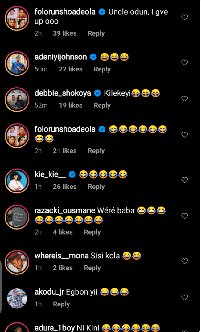 Odunlade Adekola Stirs Hilarious Reactions As He Rocks A Lady’s Dress In A Video He Shared On IG