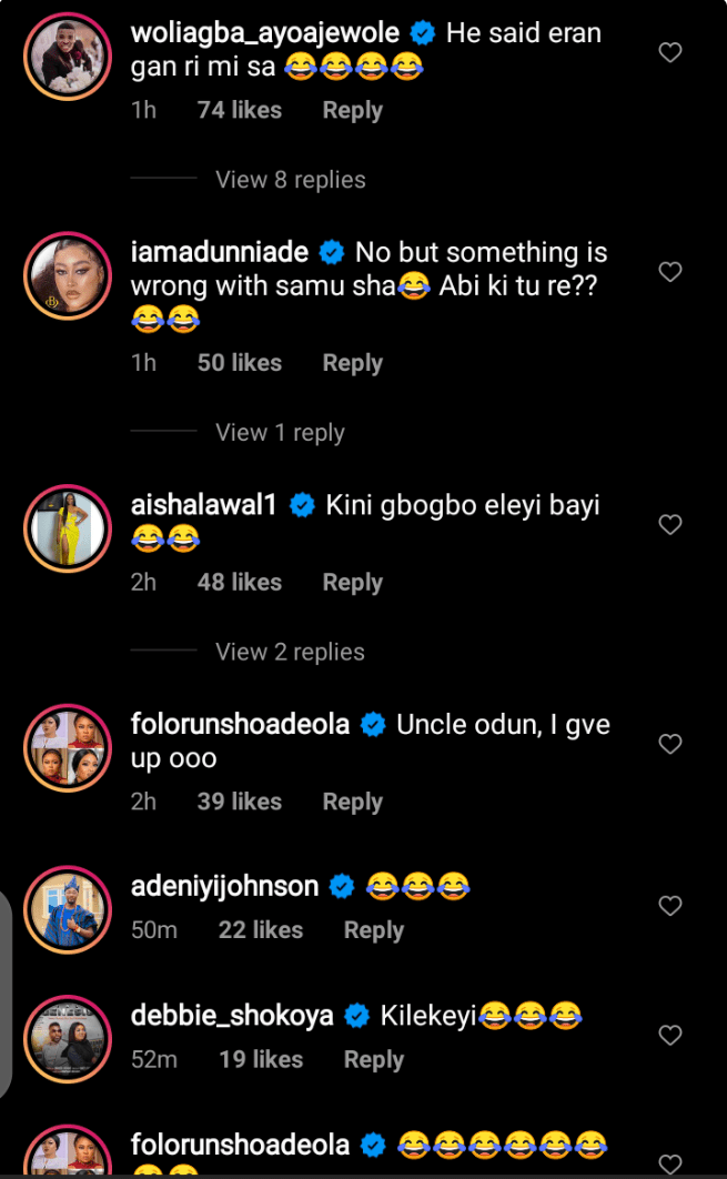 Odunlade Adekola Stirs Hilarious Reactions As He Rocks A Lady’s Dress In A Video He Shared On IG