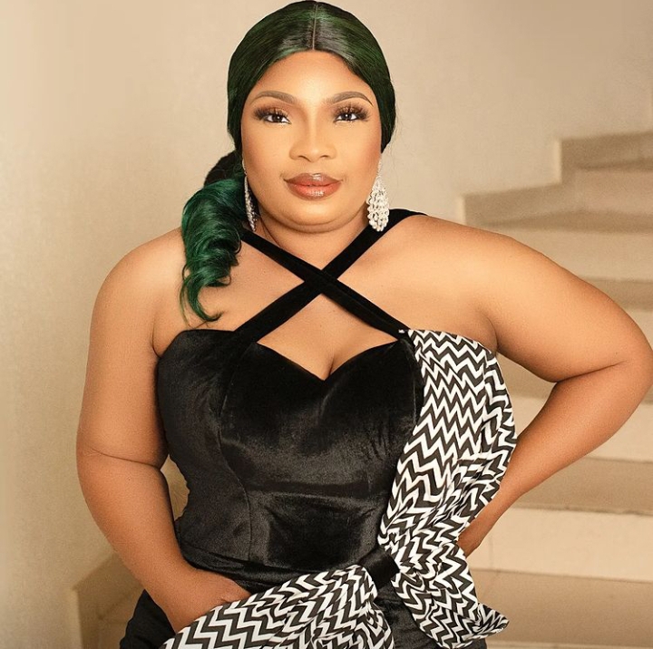 Actress Laide Bakare shows off the interiors of her Lekki Mansion ahead of her house warming party (video)