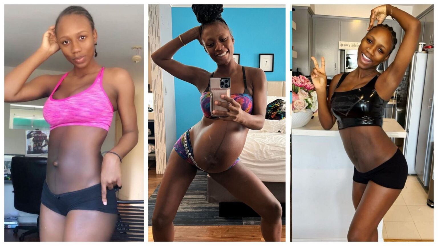 Korra Obidi shows off incredible snapback just 4 days after giving birth (photos)