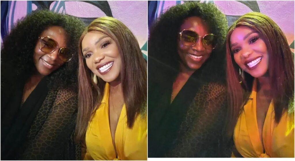 ‘She’s my super megastar of all times’ Actress Iyabo Ojo expresses love for veteran actress Genevieve Nnaji