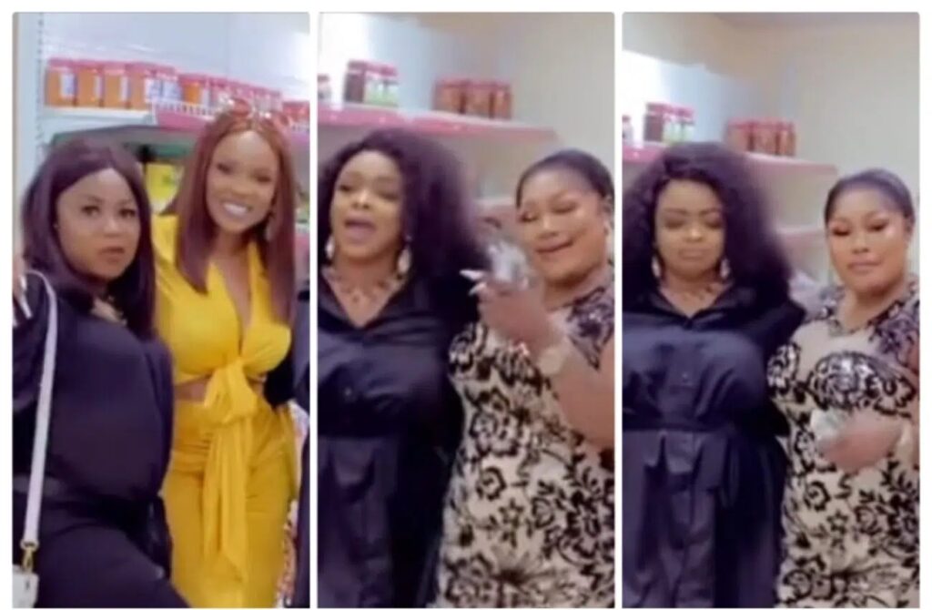 Dayo Amusa, Iyabo Ojo, Regina Chukwu, others storm Sikiratu Sindodo’s Market opening