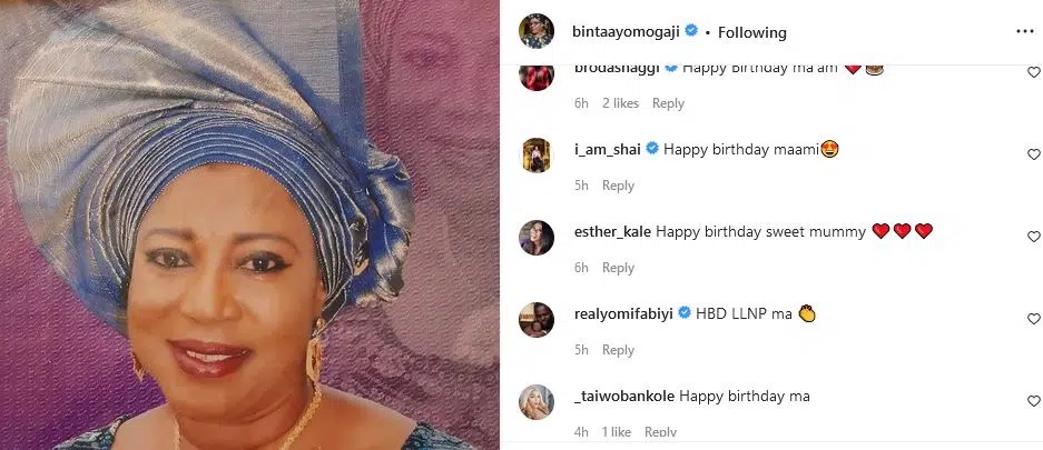 Toyin Tomato joins Nollywood stars to celebrate Binta Ayo Mogaji on her birthday