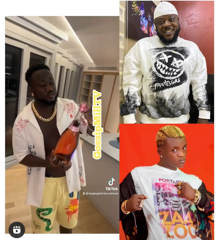 “You are Waiting For Them To Fight before ?” – International Promoter Kogbagidi and Singer Oritse Femi Reacts to Portable Sacking His New Manager and all his Crew, After Calling Oritse Femi A Former Musician (Video)