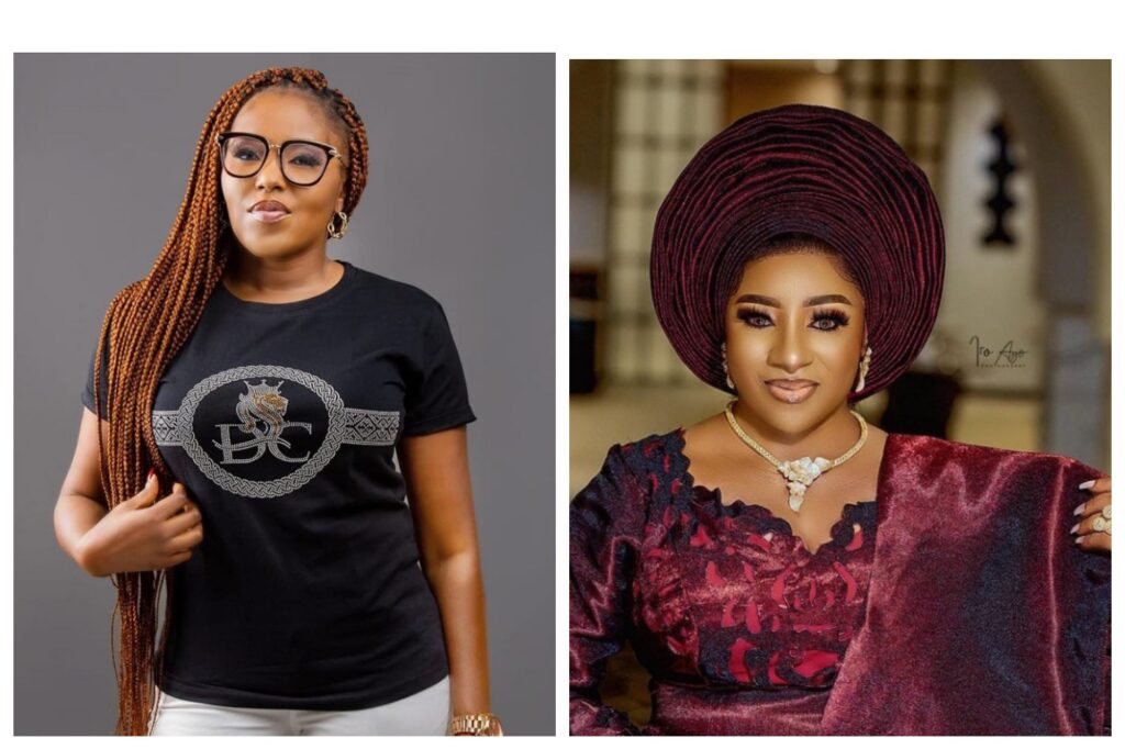 “I am grateful to you for taking care of our husband and kids” Biola Bayo showers love on Mide Martins as she clocks 43