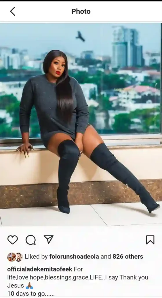 Reactions As Adekemi Taofeek Shares Lovely Pre Birthday Photos On Instagram