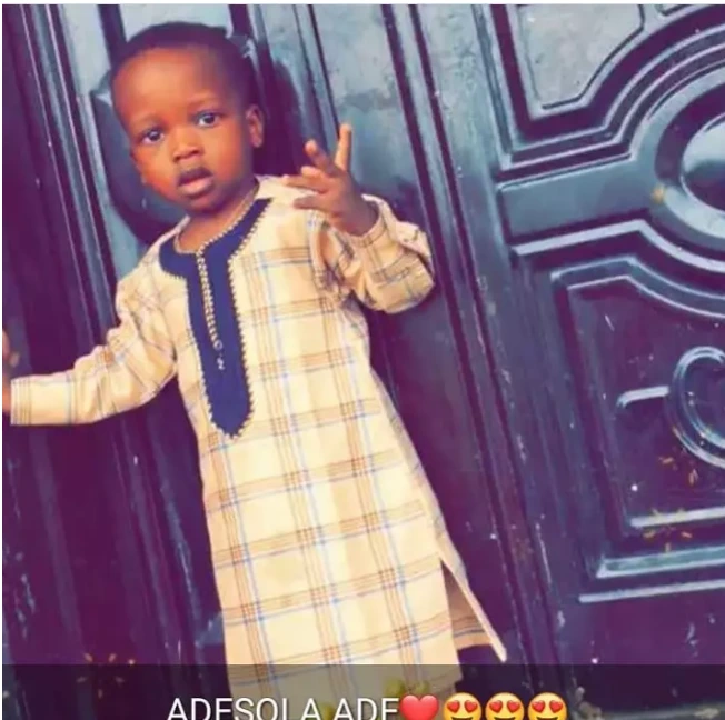 Meet Yoruba Comic Actor, Dejo Tunfulu,His late Wife, 2 Beautiful Daughters And Grandchildren (Photos)