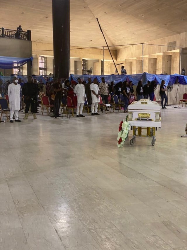 Photos from the funeral of Chinelo Megafu, medical doctor killed in Abuja-Kaduna train attack