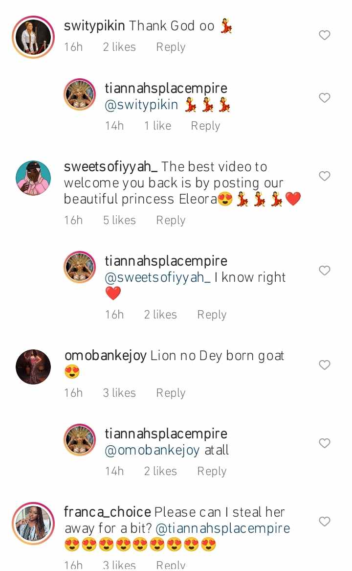 Mercy Aigbe, Iyabo Ojo, others react as Toyin Lawani’s daughter leaves fans drooling over her beauty